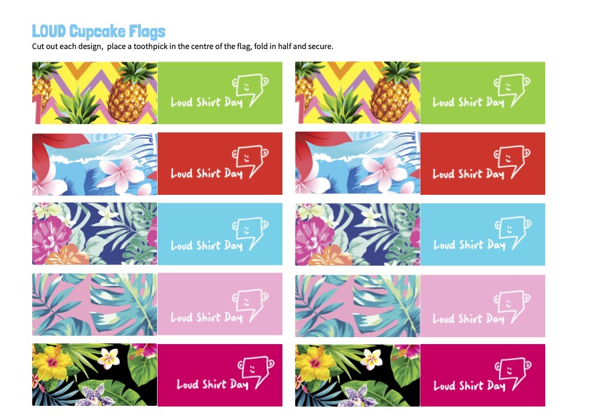Cupcake Flags