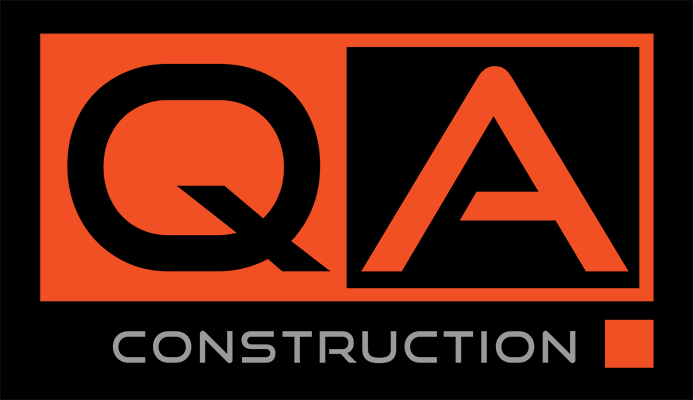 Logo for QA Construction