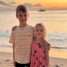 Fin and Zoe Wheeler