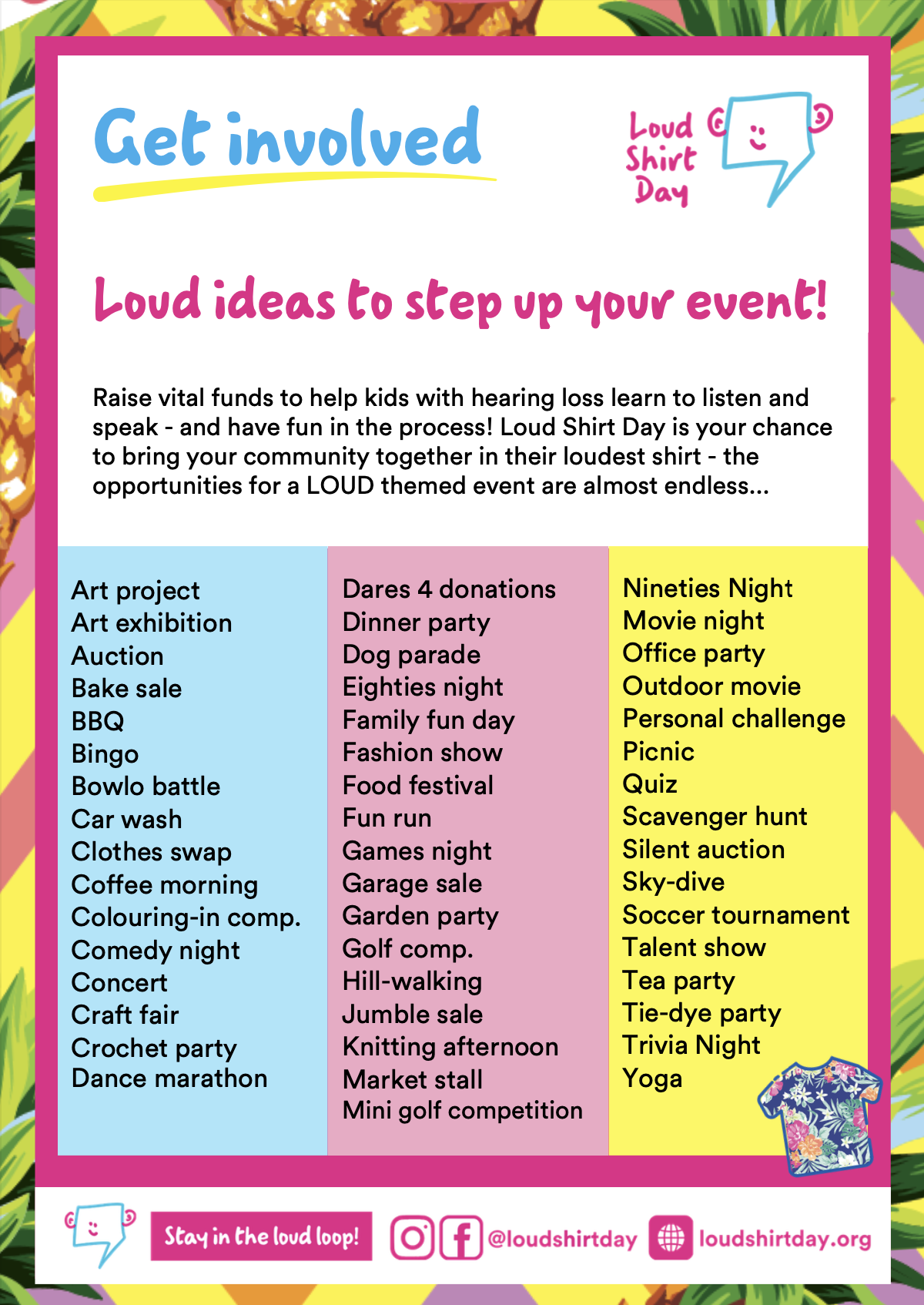 Event Ideas