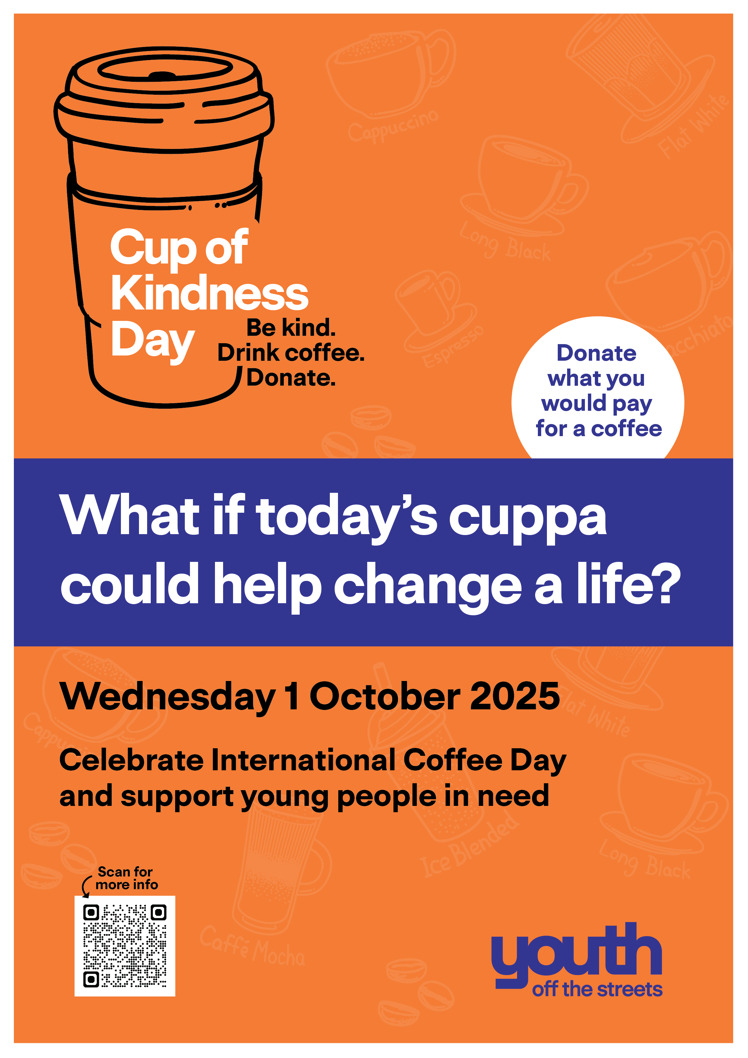Cup of Kindness Poster A4