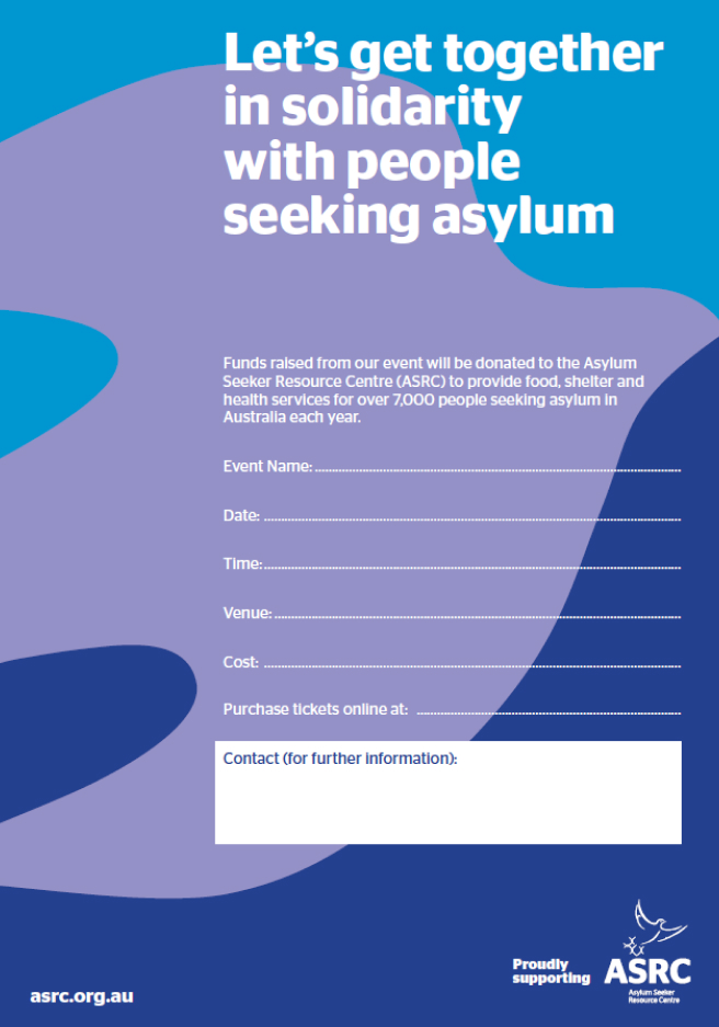 A3 Poster Invitation - Print at Home