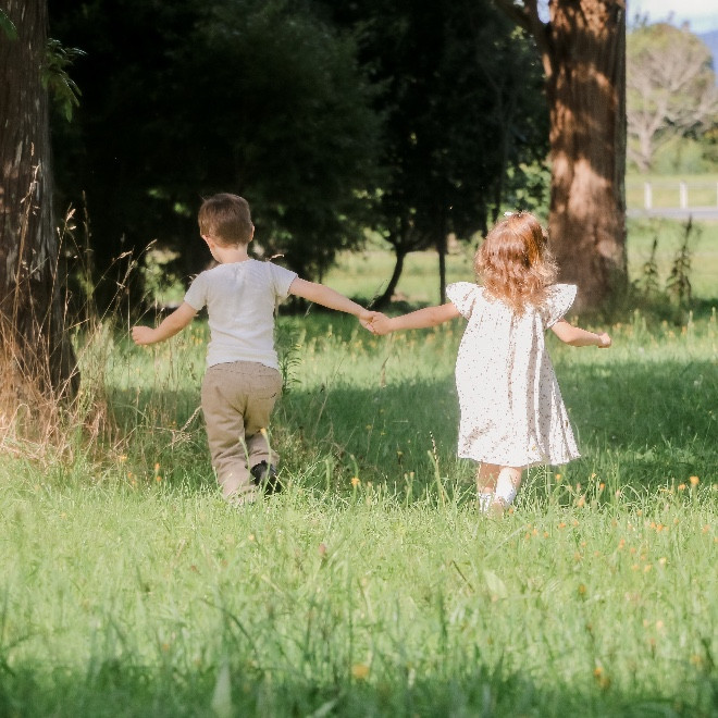 Photo of Toby and Theia Rowley