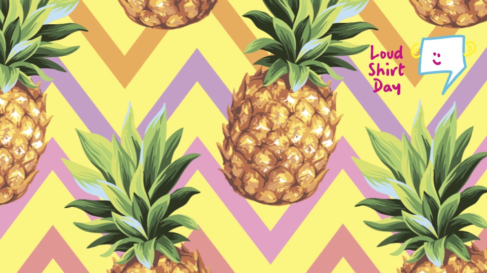 Zoom Background - Pineapple