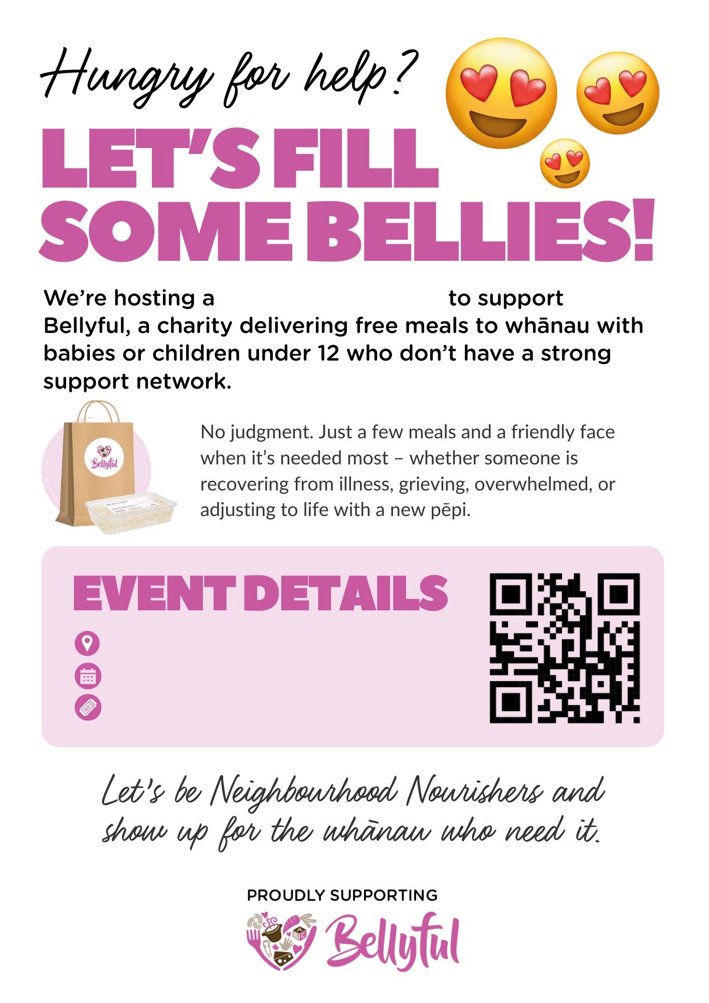 Fill Some Bellies Poster