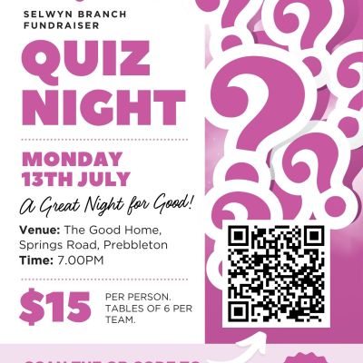 Bellyful Selwyn Quiz Night