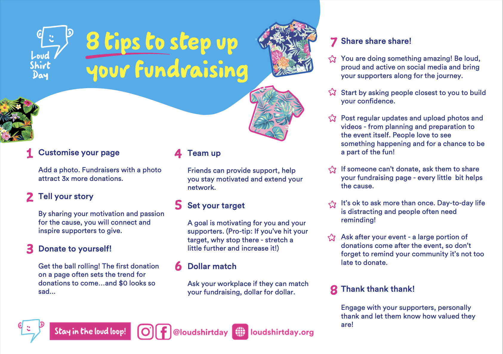 Fundraising Tips